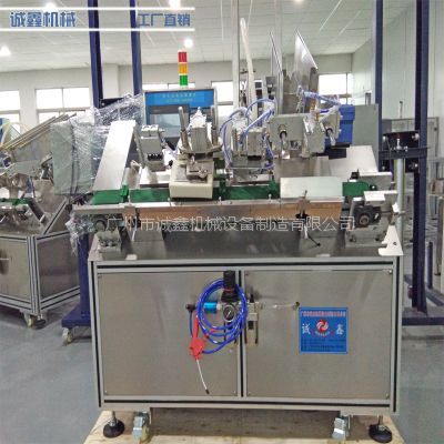 誠鑫機械 小型半自動面膜封口機，帶日期打印功能，助力高效包裝